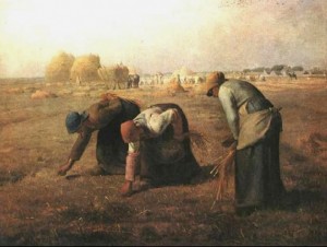 Jean-François Millet: The gleaners (le spigolatrici).